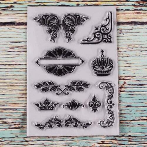 Corners transparent clear stamp for DIY Scrapbooking/Card Making/Stamp set stationary Kids Christmas Fun Decoration Supplies