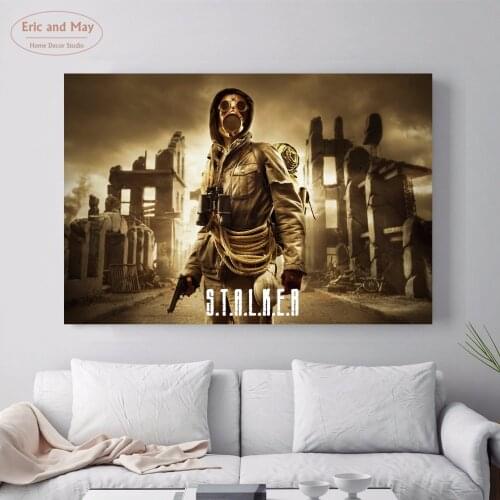 Stalker Figure Game Cotton Canvas Art Print Painting Poster Wall Pictures For Home Decoration Wall Decor new Year gifts No Frame