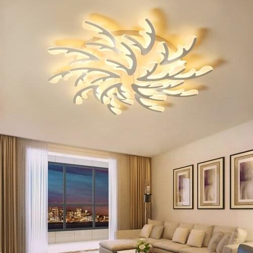 Creative Antlers Chandelier Lights Indoor Villa For Bedroom Dining Living Study Room Modern New Remote Lamps Home Deco Luminaire