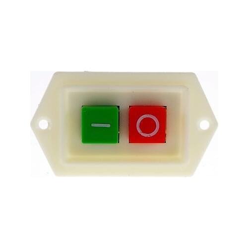 1) Pushbutton Switch 10A 380VAC Bench Drill Switch LC3-10 Red Green Start-Stop