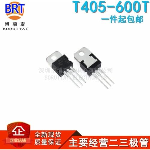 10pcs/lot New T405-600T T405600T TO-220 Bidirectional Triode Thyristor Spot