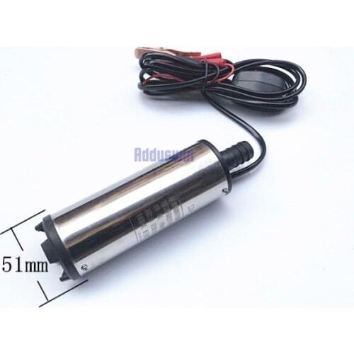 12V24V tanker electric fuel pump diesel self-priming pump submersible pump