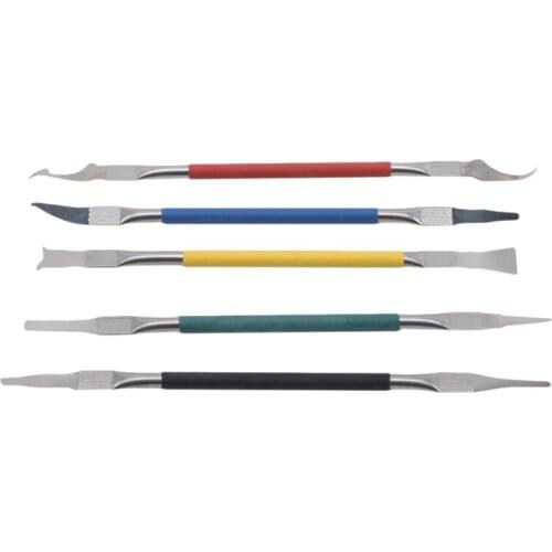 5Pcs/set Dual Ends Pry Bar Dismantling Bar Tablet Mobile Phone Repair Tools Protable Non-slip Crowbars