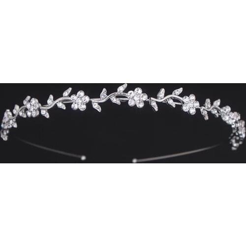 Accessories Hair Accessories Headband Bride Fashion Girls Wedding Hair Accessories Women Diamond Plum Aeadband