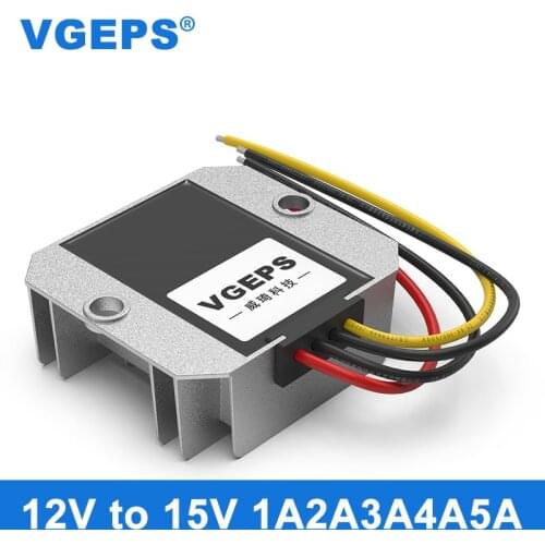 12V to 15V car power module 12V to 15V DC power converter 12V to 15V waterproof booster