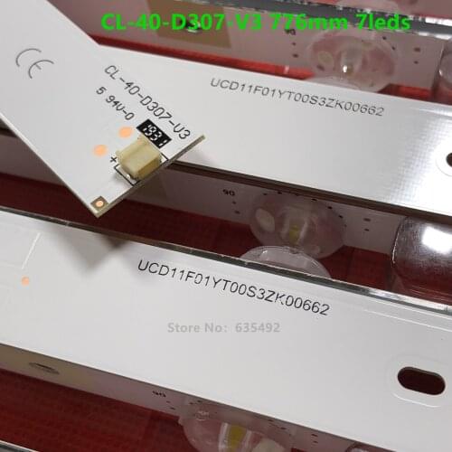 CL-40-D307-V3 Led backlight UCD11F01YT00S3ZK0662 UBE12F01YT00S3Y720871 40" TPT400LA-HM06 SC1F TW TPV 40PFL5708/F7 40PFL3188