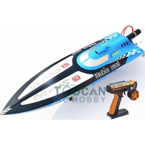 G30C ARTR-RC Fiberglass Gasoline RC Racing boat 30CC Engine Radio Sys Servos Blue THZH0068