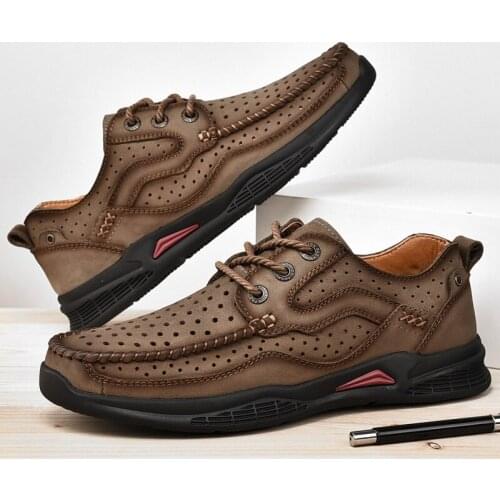 New Flat Loafers Men Outdoor Sport Sneakers Male Classic Footwear Office Business Dress Breathable Mens Walking Shoes Size 38-46