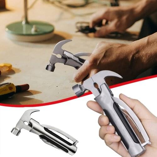 40# Tools Small Hammer Multitool Multi-purpose Hammer Presents Gifts For Dad Outdoor Portable Accessories For Home Decor