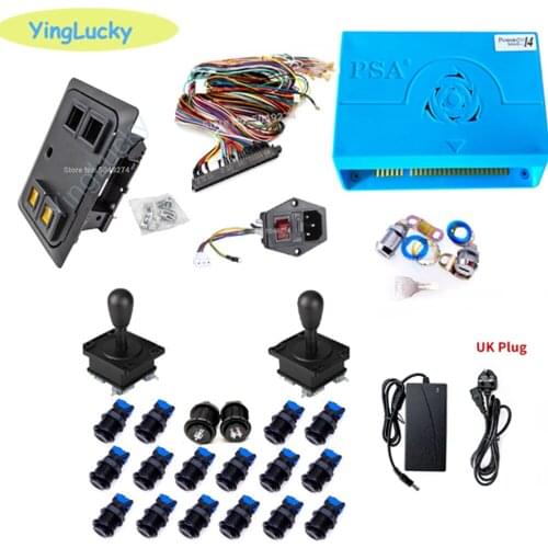 Pandora saga box 14 WIFI 3390 kit with JAMMA cable+Iron door+switch Socket+Power Adapter+Arcade DIY kit