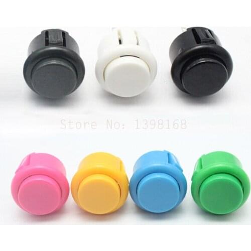 NEW ! 24 mm cassette button pc joystick button/ arcade button/ original button FREE SHIPPING
