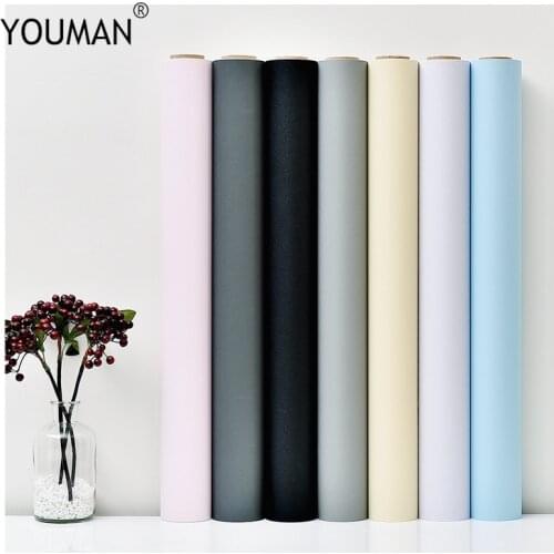 Wallpapers YOUMAN Matt Stickers Kitchen Cupboard Cabinet Self Adhesive Wall papers Furniture Sticker PVC DIY Decorative Stickers
