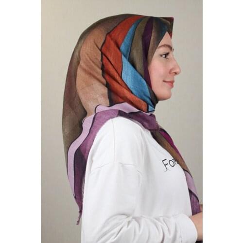 POLOİST LINEN FLAMLI SCARF DESEN-335 - RENK-04