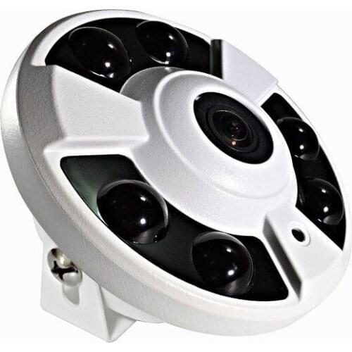 Hot CMOS AHD 960P 1.3MP 360 Degree 2A Vandal-proof Circular Fisheye Panoramic IP Security CCTV Dome Camera System With IR-CUT