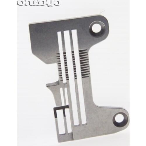 Industrial Sewing Machine Spare Parts And Accessories Needle Plate E229 For Siruba 988 Locking Machine