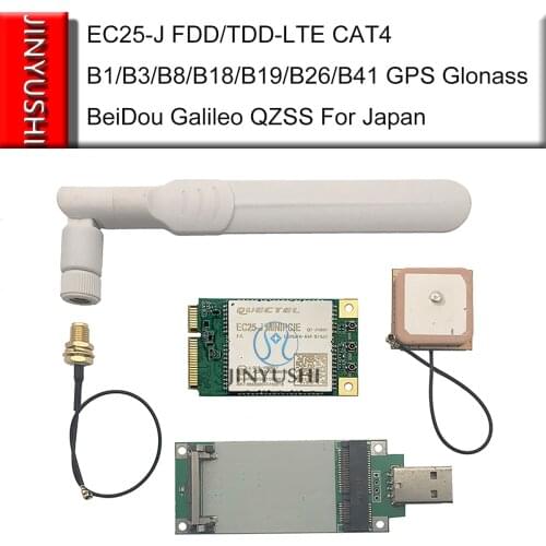 Quectel EC25-J MINI PCIE EC25JFA-MINIPCIE FDD/TDD-LTE B1/B3/B8/B18/B19/B26/B41 CAT4 For Japan EC25JFA-512-STDJC