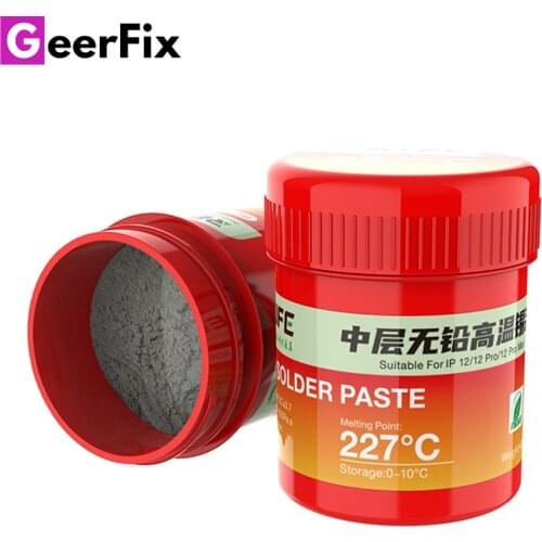 Relife Solder Paste Flux 227C High Temp Welding Fluxes Liquid Original Relife 40g Suitable for 12 Pro Max BGA Solder Flux Repair