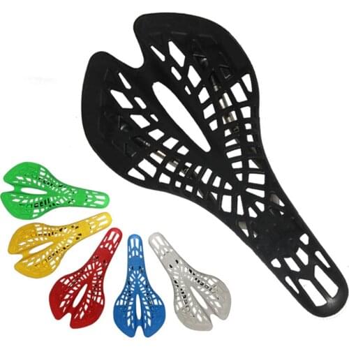 MTB Road Mountain Cycling Bike Saddle Ergonomics Hollow Plastic Spider Bicycle Saddle Seat Cushion Bicycles Parts