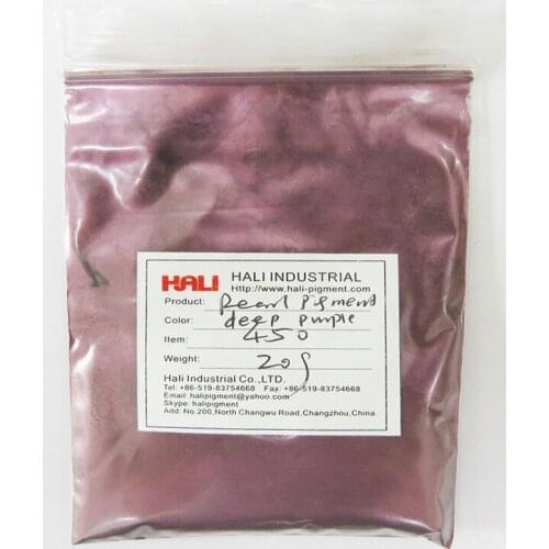 Pearl pigment,pearlescent pigment,pearl powder,mica pigment,color:deep purple,item:450,net weight:20gram,free shipping
