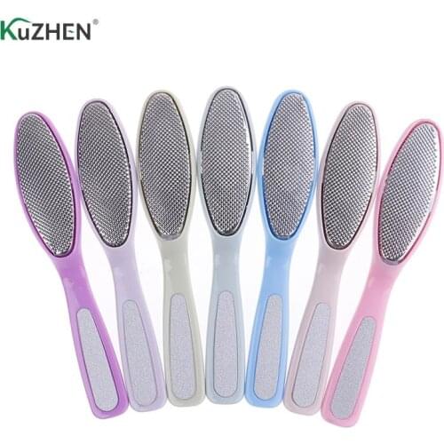 1pc Double Sided Foot Rasp Scrubber Grater Dry Rough Dead Skin Callus Remover Scraper Pedicure Colorful Foot File Tools