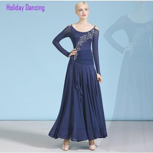 2021 New 1885 Latin Dance Dress Women Performance Flower Line Lotus Design Modern Dance Dress Latino Dancewear