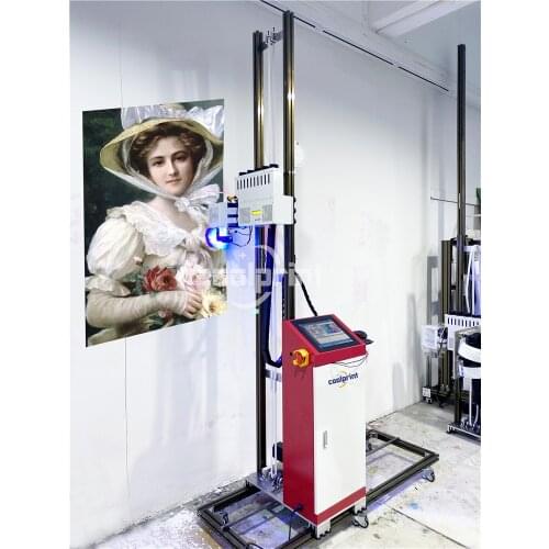 3D 5D Automatic Vertical Wall Printer Direct Wall Painting Machine MW-UP200 UV Wall Printer