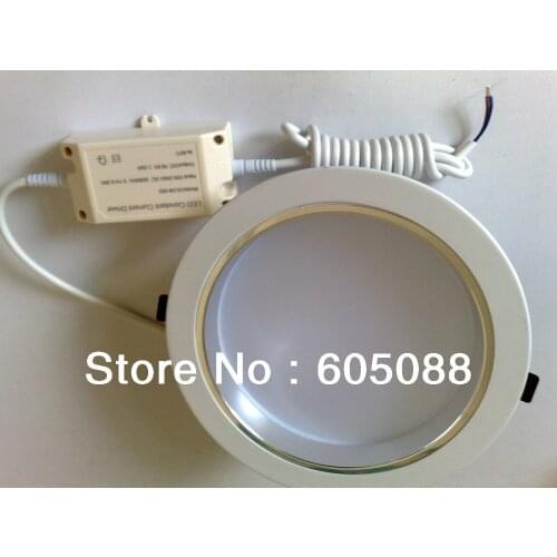 7" 30w led vertical recessed downlight with isolated driver AC100-240V to replace traditional canister light 18pcs/lot promotion