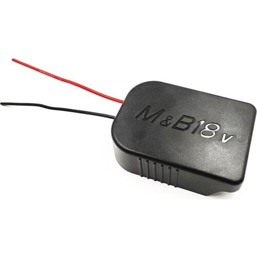 Adapter for MAKITA& 18V Battery Power Mount Connector Adapter Dock Holder with 12 Awg Wires Adapter