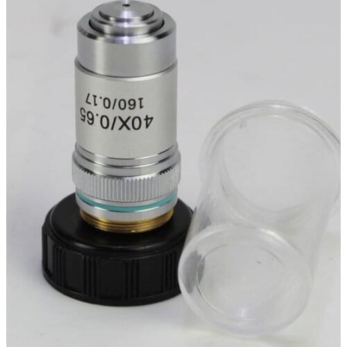 40 Times 40X 195 Biomicroscope System Achromatic Lab Laboratory Education Bio-Microscope Biological Microscope Objective Lens
