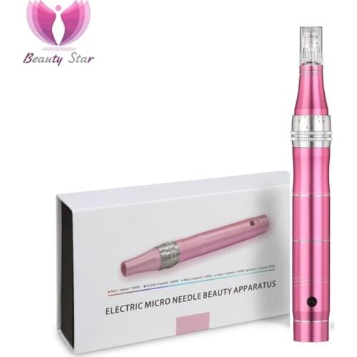 Electric Derma Pen Micro Tiny Needles Tattoo Microblading Derma Tattoo Needles Gun Dr Pen Mesotherapy Face Makeup Skin Care Tool