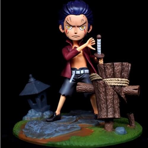 Animation Garage Kid ONE PIECE Collection Toys: Action Figure PVC Dolls GK Statue Young Hawkeye Dracule Mihawk Model Decoration