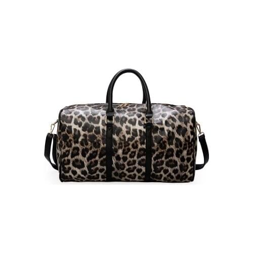 2020 New Leopard Handbags European and American Fashion Large-capacity Travel Bags Leopard Shoulder Crossbody
