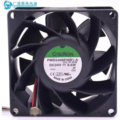 New original PMD2408PMB1-A DC24V 8038 8cm 9.6W inverter gale volume cooling fan