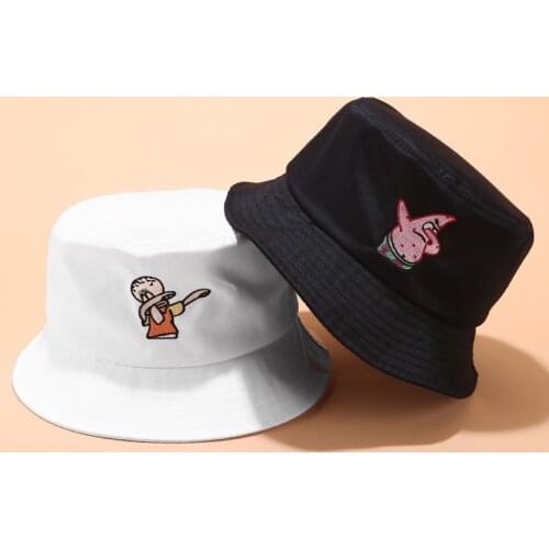 2021 New Bucket Hat Men Hats for Women Panama Fishing Fisherman Cap Casquette Chapeau Femme Caps Summer Hat Muts Gorro Mujer