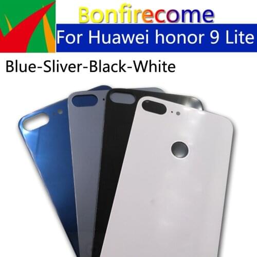 10Pcs\lot For Huawei Honor 9 Lite Back Glass Battery Cover Rear Door Housing Case For Honor 9lite LLD-AL00 AL10 Back Glass Cover