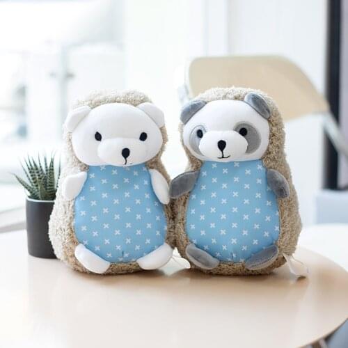23CM Plush Camouflage Bear Hedgehog Doll Baby Sleeping Toys Stuffed Animals Home Decoration For Children Christmas Gifts
