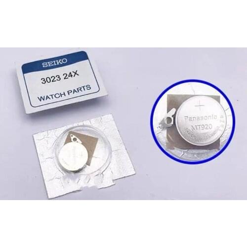 Watch accessories manual kinetic energy watch special rechargeable battery mt920 3023-24x watch battery