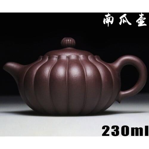 Authentic Yixing Zisha masters handmade teapot ore old Purple mud chrysanthemum tips pot wholesale and retail 088