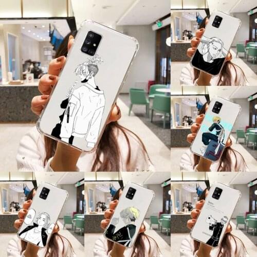 Tokyo revengers Phone Case Transparent For Samsung A51 A50 A71 A70 A81 M60S Note S21 S 20 10 9 8 11 E Plus Ultra