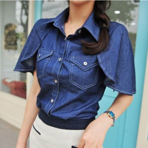 Голубые блузки CyanLee China At AliExpress