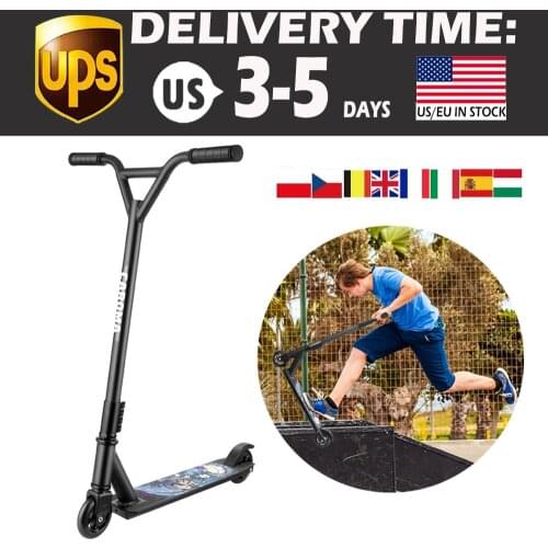 Kids Adults Stunt Scooters 2 Wheels Beginner Freestyle Sports Kick Scooter