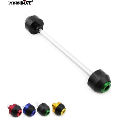 For Kawasaki Z1000 2010-2016 Motorcycle Aluminum Front Axle Fork Swing Arm Crash protector Wheel Slider