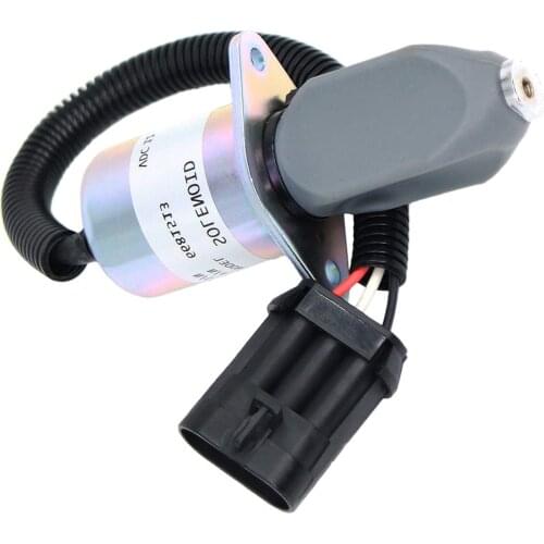 Fuel Shut Off Solenoid 6681513 for Kubota Bobcat Skid Steer S150 S160 S175 S185 T190 751 325 328 331 334 337 743 751 753