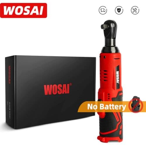 WOSAI MT Series 45Nm Cordless Electric Wrench 3/8 Ratchet Wrench to Removal Screw Nut Car Repair Tool Angle Drill Screwdriver