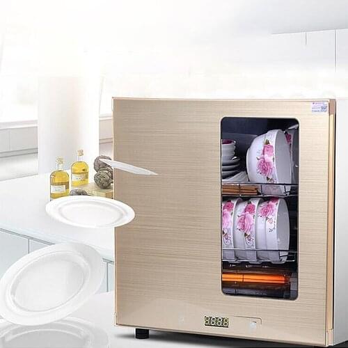 Kitchen tableware tea cup small disinfection cabinet (50L desktop)