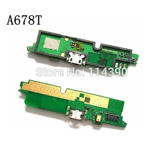 USB Micro Dock Charge Charger Charging Port Connector with Microphone Board for Lenovo A678T
