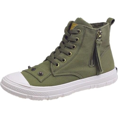 Fashion womens canvas shoes sneakers women shoes street wild high-top shoes women casual multicolor shoes U12-11