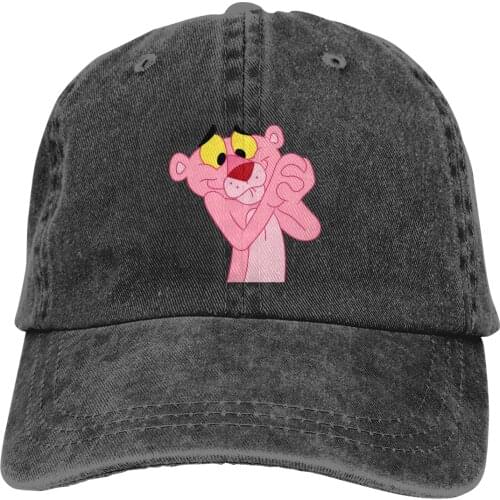 Pink Panther Baseball Cap cowboy hat Peaked cap Cowboy Bebop Hats Men and women hats
