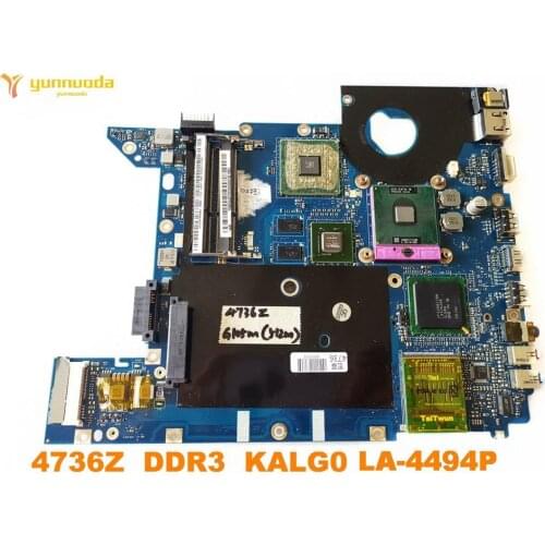 Original for ACER 4736 4736G laptop motherboard 4736Z DDR3 KALG0 LA-4494P tested good free shipping