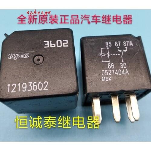 U.S. Original Automotive Relay 5810-0201 12193602 3602 15328865 8865 5 Feet